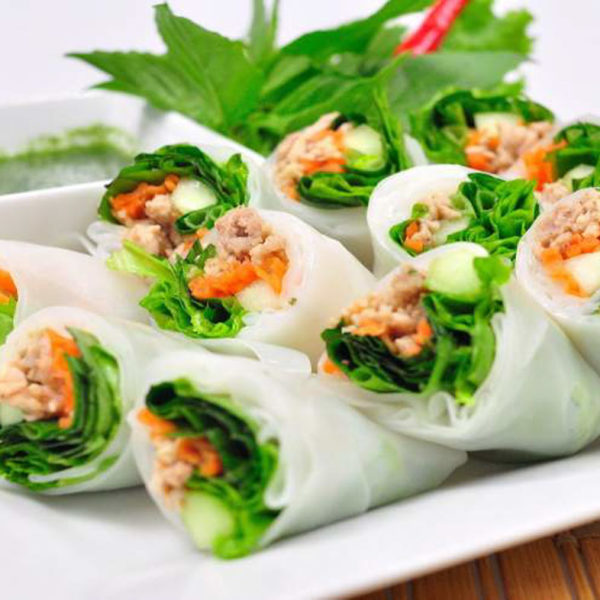 Bouchée de rouler de légumes
