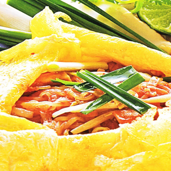 Omelette Thaï poulet