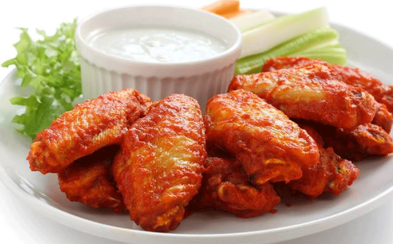 Papaya Salade + 4 Wings poulet
