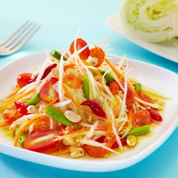 Salade de papaye