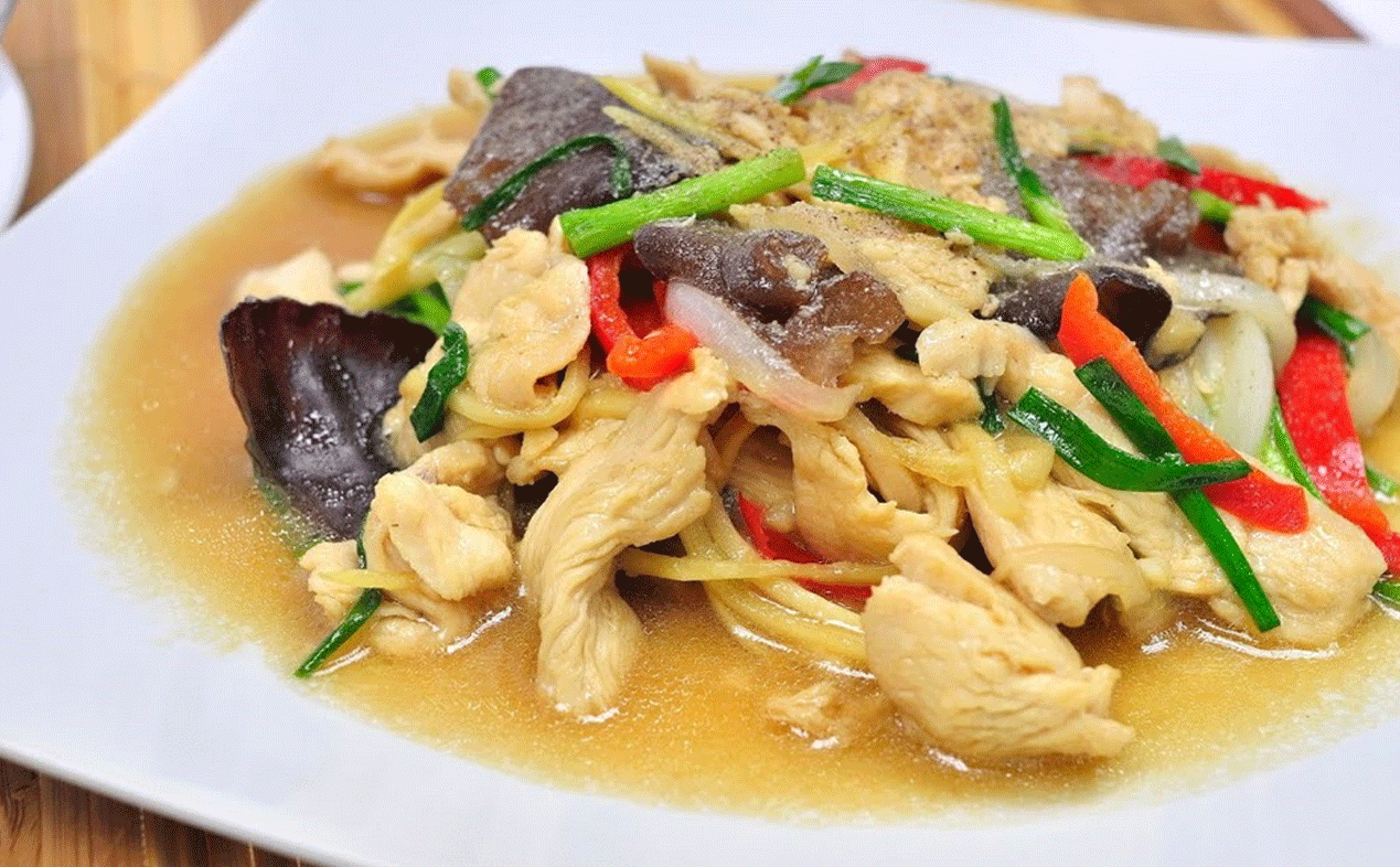 Poulet gingembre Thaï