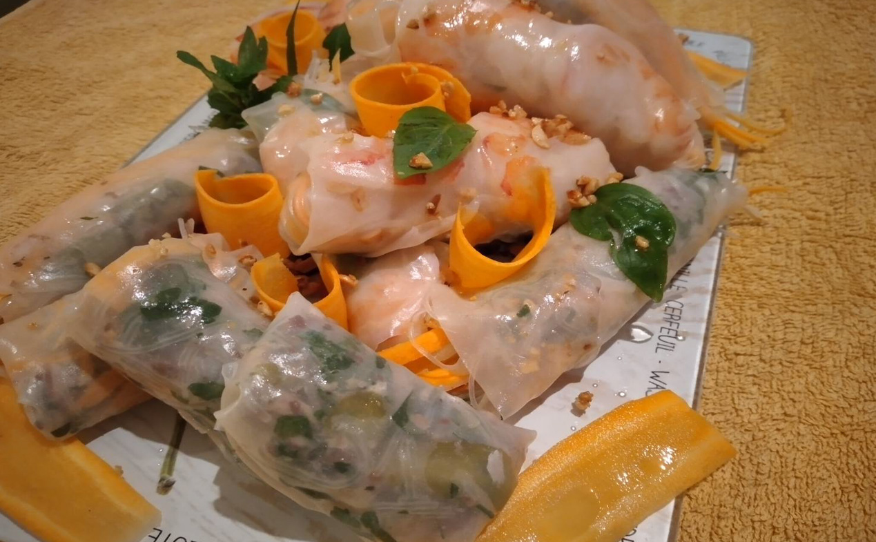 Rouleaux de printemps apéro