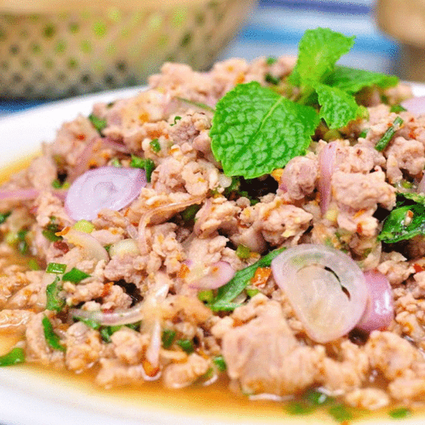 Salade de porc Thai wok + riz