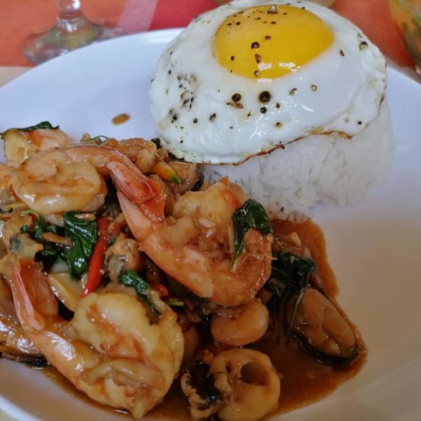 Crevettes et fruits de mer Cambodia