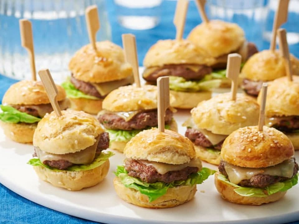 Mini burger apéro