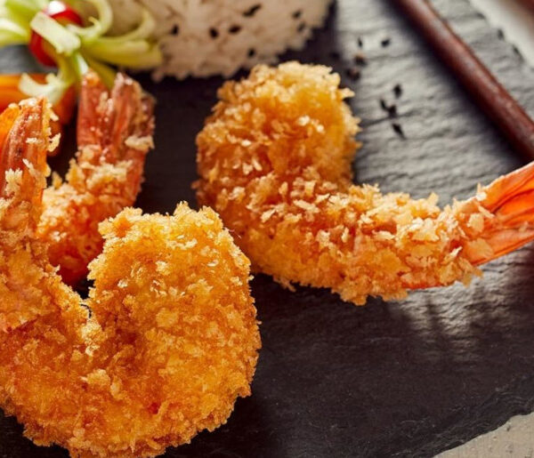 Crevettes tempura apéro