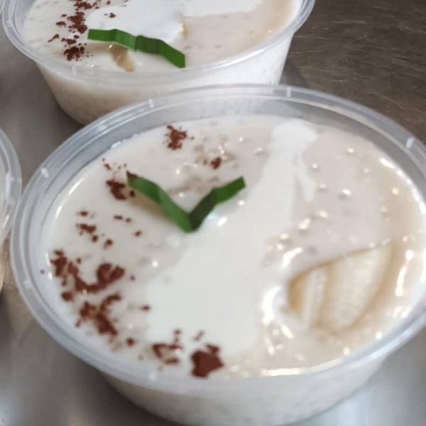 Dessert Tapioca banane coco