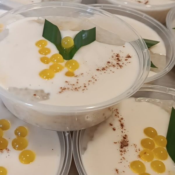 Dessert Tapioca banane coco passion - Jeudi